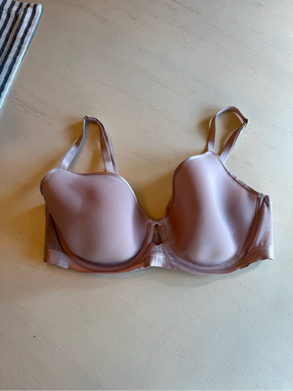 SOMA Everyday Smooth T-Shirt Bra - Dusty Pink, 36DD